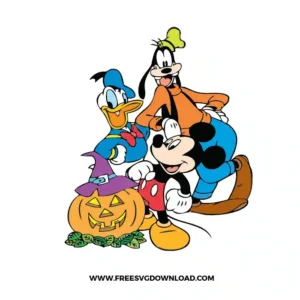 Mickey And Donald Halloween
