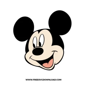 Mickey Mouse Smiling Face