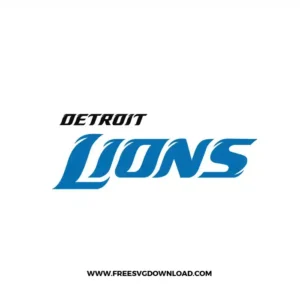 Detroit Lions Lettering