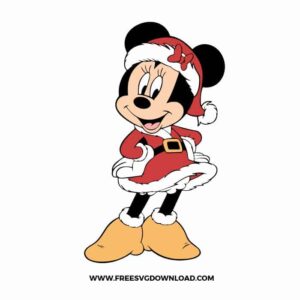 Minnie Mouse Santa