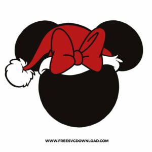 Minnie Mouse Christmas Hat