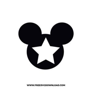 Mickey Monogram Star