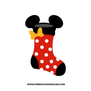 Minnie Christmas Sock