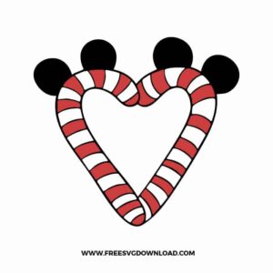 Disney Christmas Candy Cane