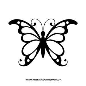 Outline Butterfly