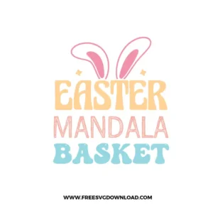 Easter Mandala Basket