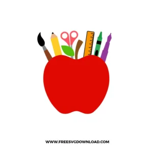 Back to School Apple