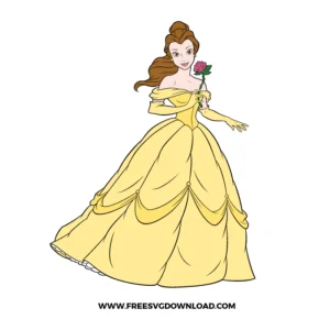 Belle Princess Clipart