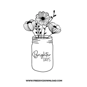 Flower Mason Jar