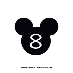 Mickey Head Number 8