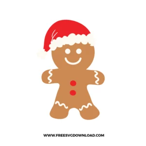 Gingerbread Santa Hat