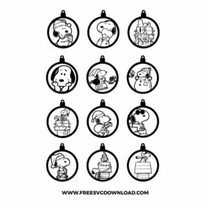 Snoopy Christmas Ornament