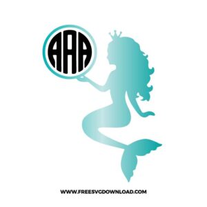 Mermaid Name Frame