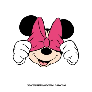 Minnie Mouse Bow Face