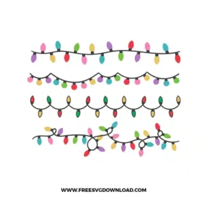 Christmas Light Garland
