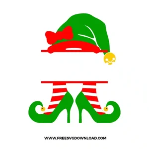 Elf Girl Split Monogram