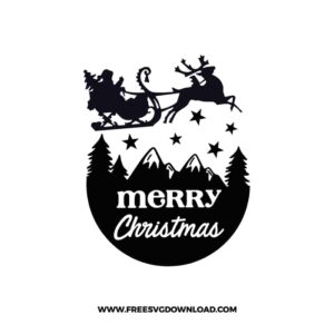 Merry Christmas Santa Sleight