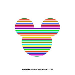Mickey Rainbow Lines