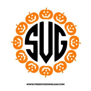 Pumpkin Monogram