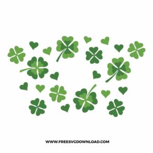 Clover Hearts Starbucks Wrap
