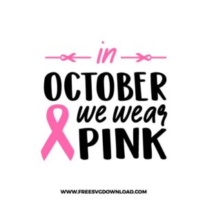 In October We Wear Pink