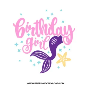 Birthday Girl Mermaid