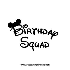 Mickey Birthday Squad