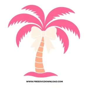 Bow Palm Tree SVG