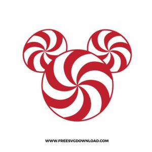 Mickey Candy Cane