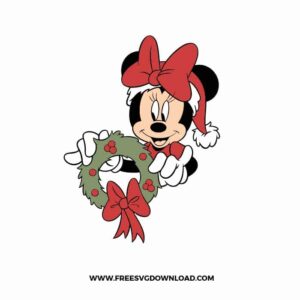 Minnie Christmas Wreath