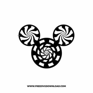 Mickey Head Candy Black