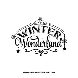 Winter Wonderland Classic Lettering