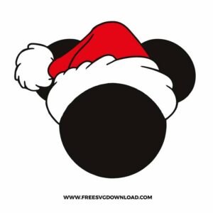 Mickey Mouse Santa Hat